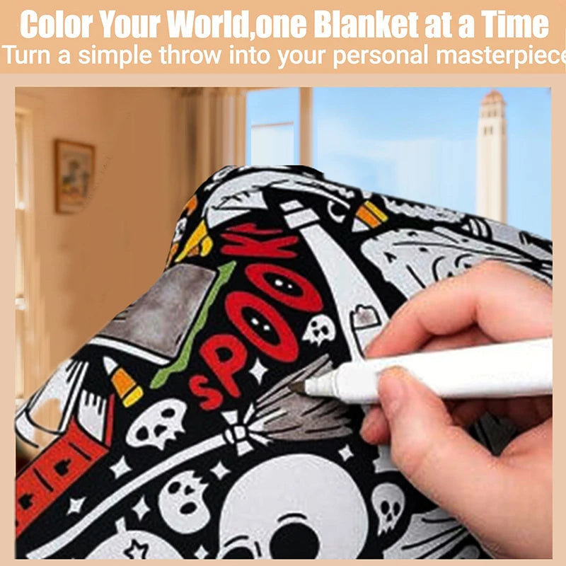 Doddlethrow™ Color blankets