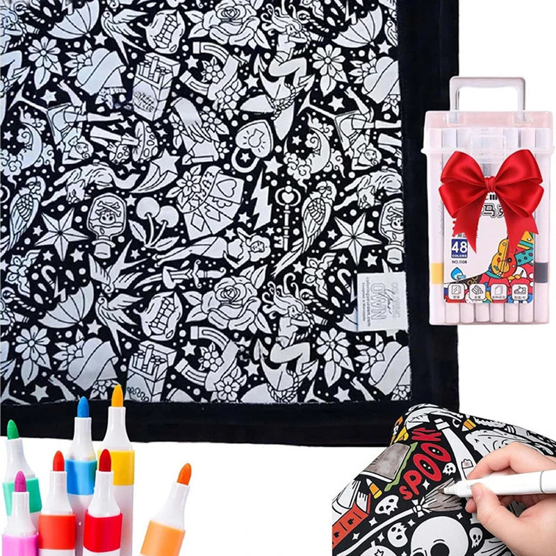 Doddlethrow™ Color blankets
