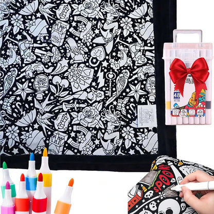 Doddlethrow™ Color blankets