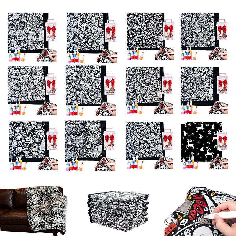 Doddlethrow™ Color blankets